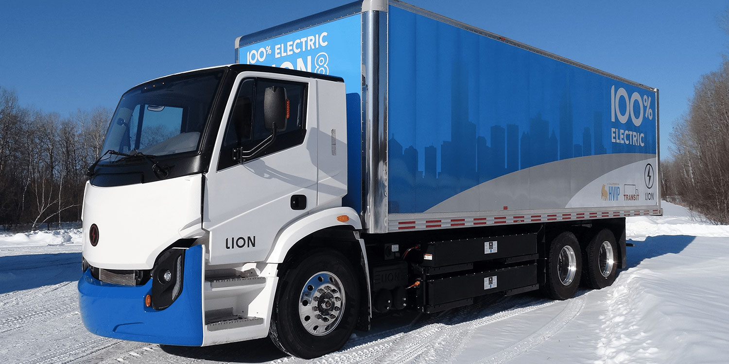 100 Lion Electric zeroemission etrucks ordered by Pride Group Enterprises