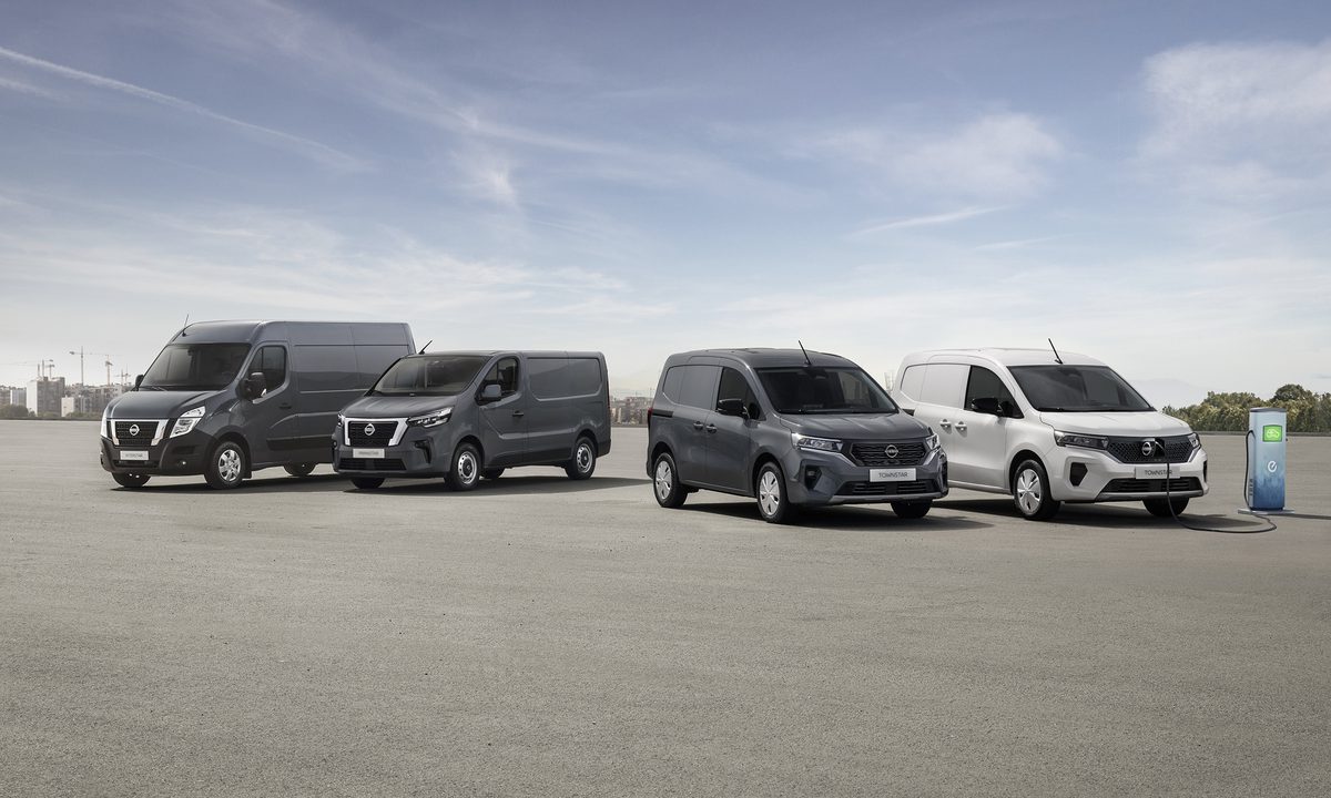 Three stars are born. Nissan launches updated van portfolio, including