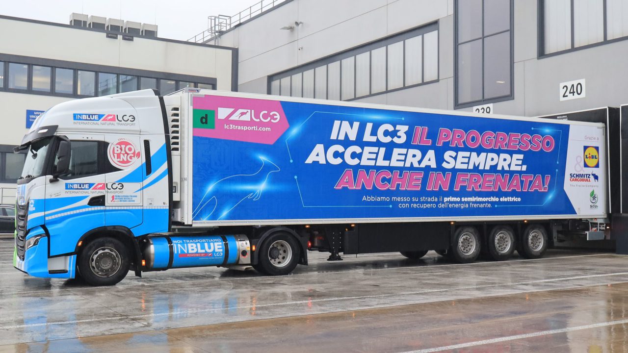 Zero emission trailers, Schmitz Cargobull and LC3 to cooperate in Italy